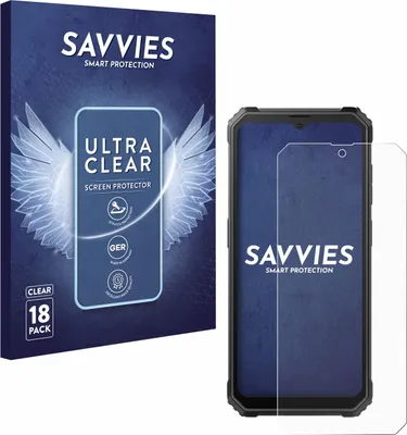 Produktbild von 18x Für Blackview BV4800 SE Schutzfolie Savvies Displayschutz Display Schutz Folie Klar Transparent