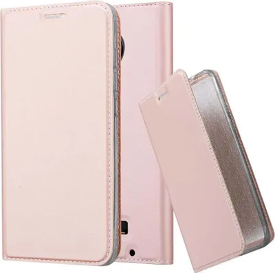 Obrázok produktu pre Cadorabo puzdro na mobilný telefón pre Motorola MOTO Z ochranné puzdro v ružovej farbe Cover Etui Book Case Booklet