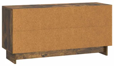 Obrázek produktu pro vidaXL Skříňka pod televizi 102 x 34,5 x 50 cm, kouřový dub, dřevotřísková deska
