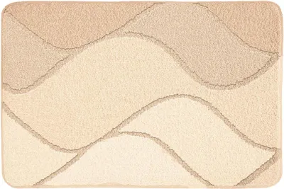 Produktbild von Kleine Wolke Badteppich FIONA Bahamabeige 70 x 120 cm