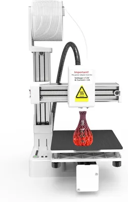 Obrázek produktu pro Mini 3D tiskárna – Kompaktní a přenosná – Objem tisku 100x100x100 mm – Vhodná pro začátečníky