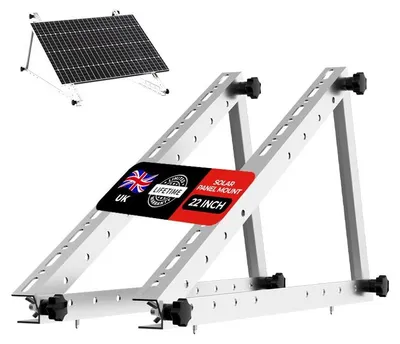 22 Zoll Solar-Montagehalterungen aus Aluminium, verstellbar