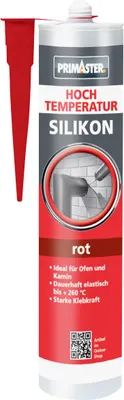 Produktbild von Primaster Hochtemperatur Silikon rot 300 ml