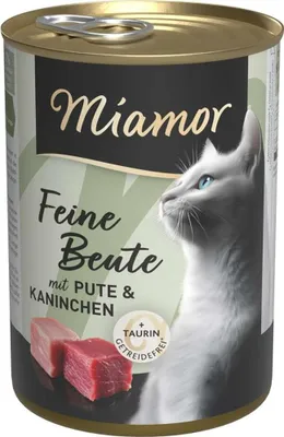 Produktbild von Miamor | Feine Beute | Pute & Kaninchen | 400g