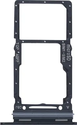 Produktbild von Clappio, Dual Nano SIM Tray Hybrid für Galaxy A26, Schwarz