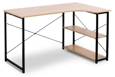Imagen del producto de Mesa – Mesa para ordenador – Escritorio para ordenador – Mesa para portátil – Escritorio de oficina – Mesa para ordenador en forma de L – 13 kg