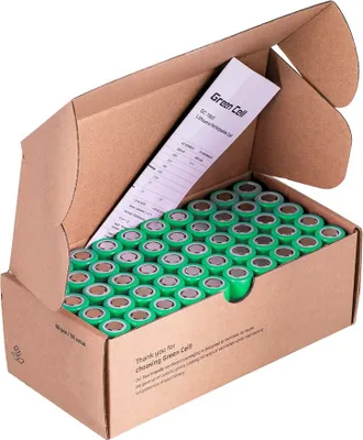 Produktbild von Green Cell 50GC18650NMC29 Haushaltsbatterie Wiederaufladbare 18650 Lithium-Ionen-Batterie de
