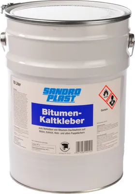 Produktbild von SANDROPLAST Bitumen Kaltklebemasse 10 Liter