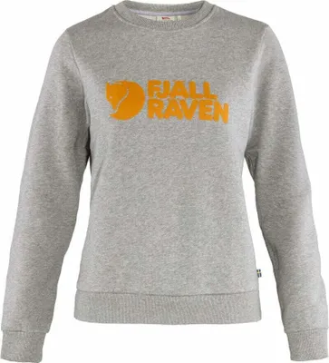 Zdjęcie produktu dla Fjällräven Logo Sweater W Grey/Melange XS Bluza outdoorowa