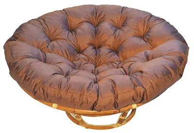 Image de Coussin Papasan, 130 x 13 cm, couleur marron