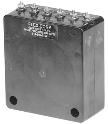 Produktbild von Schneider Electric Hilfstransformator, AccuSine+, 5/1, Abwärtstransformator auf 1A, 50-400Hz PCSPCT190X1000