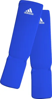 Zdjęcie produktu dla elastyczne ochraniacze goleni i podudzia adidas niebieskie-XXS
