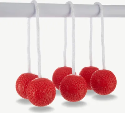 Produktbild von Uber Games Leiter-Wurfbolas Soft – 3x2 Stück – Offizielle Serie mit weichen Golfbällen von höchster Qualität - Rot
