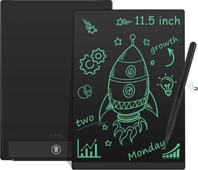 Produktbild von Famanu LCD Schreibtafel 11,5 Zoll - Digitales Zeichenbrett für Erwachsene und Kinder mit Magnetstift