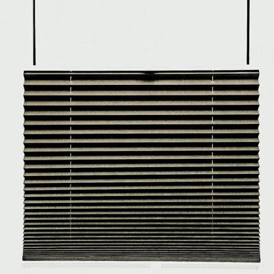 Immagine prodotto di THERMO BLACK OUT PLISSEE FALTROLLO WEISS BEIGE GRAU TAUPE SILBER 100% VERDUNKELND JALOUSIE (taupe metallizzato, 55x120 cm)