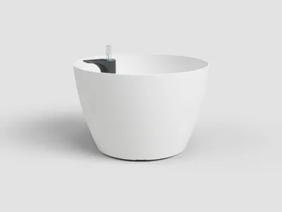 Obrázok produktu pre Artevasi Kvetináč SAN REMO, samozavlažovací, 36 cm, plast, biely