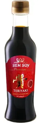Produktbild von Sen Soy | Teriyaki-sauce - 220ml - Süß-salzig - Japanische Marinade - Ideal Zum Grillen