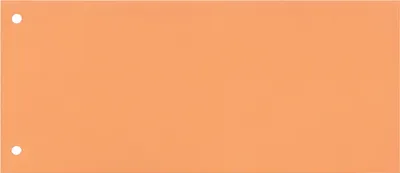 Produktbild von Trennstreifen RC orange 100 Blatt, 240x105mm,160g - RC Karton