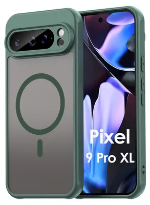Produktbild von Handyhülle für Google Pixel 9 Pro XL Matt Case Schutzhülle Kratzfest Passgenau Grün