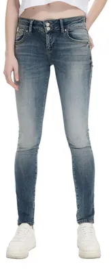 Productafbeelding van LTB Jeans dames jeans, model Molly M, kleur Vondra Wash, maat 24W / 36L