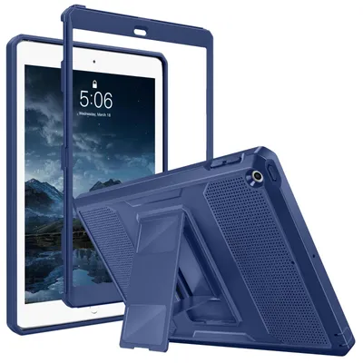 Produktbild von MoKo Stoßfeste Hülle für iPad 9.7 2018/2017 6./5. Generation, Denim