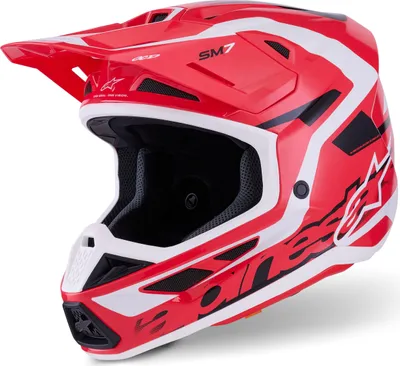 Obrázek produktu pro přilba SUPERTECH S-M7 DEED, ALPINESTARS (červená/černá/bílá, vel. L)