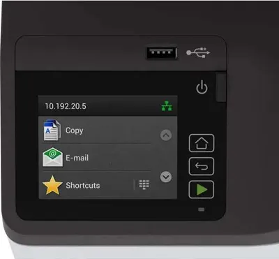 Produktbild von RICOH M C240FW 4 in 1 Farblaser-Multifunktionsdrucker weiß