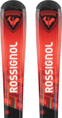 Image de Rossignol Hero Jr 100-140 Kid-x+kid 4 Gw Pack de skis alpins junior Rouge 120 Enfants Rouge 120