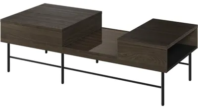 Produktbild von Couchtisch PIEMONTE PE08 esche portland + schwarz