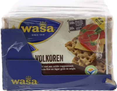 Produktbild von Wasa Knäckebrot Vollkorn 6 Packungen x 260 Gramm