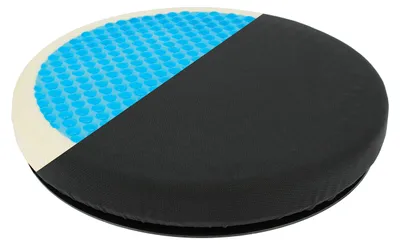 Image de Coussin rond SUMEX RK19009, rotatif à 360 degrés, viscoélastique, avec gel et