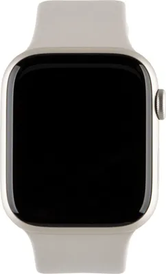 Produktbild von Apple Watch 7 GPS + Cell, 45mm Alu Polarstern, Sport