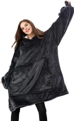 Produktbild von Übergroße, unisex Kuschelkopfbedeckung/Kapuzenpullover für Damen und Herren / Kapuzenpullover