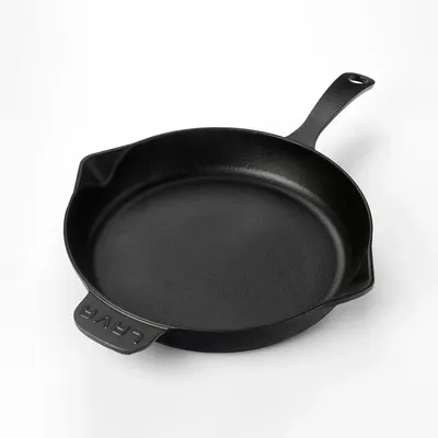 Produktbild von Lava Bratpfanne - 28 cm - 2.3 liter - Cast iron - Schwarz