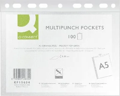 Produktbild von Erbsenhülse A5 Q-Connect 100 Stück/ 50 mic