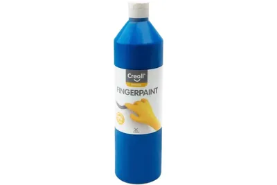 Zdjęcie produktu dla Barva prstová Creall Happy Ingredients, 750 ml, modrá