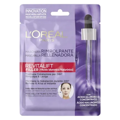 Produktbild von L'Oréal Paris - Revitalift Filler Hyaluronsäure Aufpolsternde Maske - 30 g