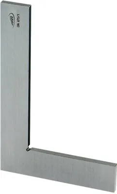 Obrázok produktu pre Helios Preisser plochý uholník DIN875/I A 200x130mm nerezová oceľ