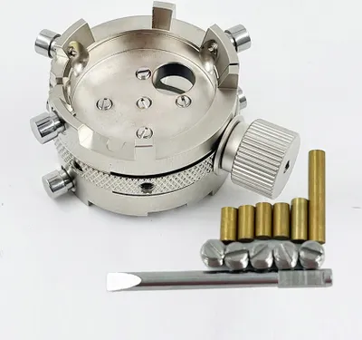 Produktbild von SELVA Uhrwerkhalter für ETA 7750 / SW500, aus Stahl, schwere Ausführung, 140g