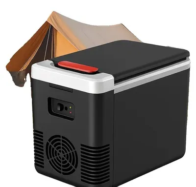 Immagine prodotto di Frigorifero portatile, doppia modalità di temperatura, capacità 10 litri, nero