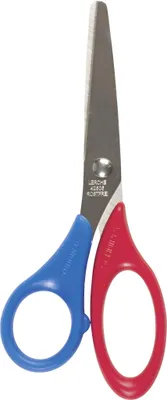 Produktbild von HEYDA Bastelschere Schnippy Linkshänder 13 cm Grifffarbe: rot/blau