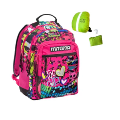 Produktbild von Goldkids  - Rucksack Schulrucksack Teenager Kinderrucksack für Jungen und Mädchen Ranzen Tornister Schulltasche und Regenschutz -  TOO CUTE