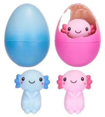 Obrázok produktu pre 1 x Axolotl rastúci vo vajíčku 7,5x10,5 cm Liahnutie Rastúci, 1 z 2 variantov