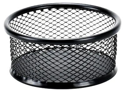 Produktbild von Büroklammerhalter für den Schreibtisch, Organizer für Kleinteile, Schwarz