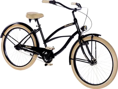 Produktbild von Plumbike La Donna Stadtfahrrad Damen 26" 7-Gang - Schwarz