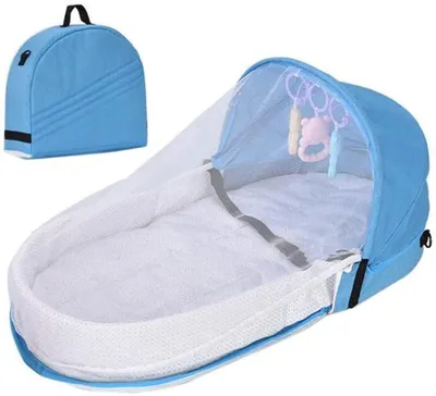 Immagine prodotto di Azomor Questa culla versatile e portatile è la soluzione ideale per i genitori