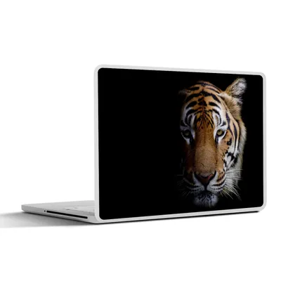Produktbild von MuchoWow® Laptop Aufkleber Sticker Cover Tiere - Tiger - Kopf 30x21 cm - Sticker für Laptop - Selbstklebend