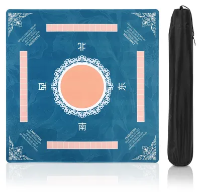 Productafbeelding van Geluidsreducerende Mahjong Tafelmat 80 cm, Opvouwbaar