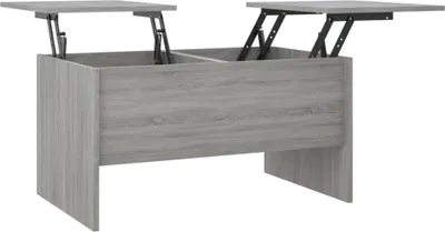Produktbild von vidaXL Couchtisch Grau Sonoma 80x50x42,5 cm Holzwerkstoff