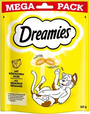 Produktbild von Dreamies Mega Pack Käse (180 g)